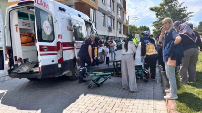 Tavşanlı ilçesinde meydana gelen trafik kazasında motosiklet devrilmesi sonucunda 2