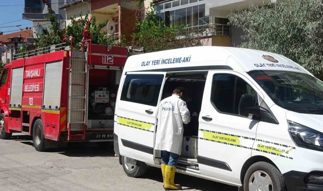 Kütahya’nın Tavşanlı ilçesindeki bir ev yangınında dumandan etkilenen ve hayatını