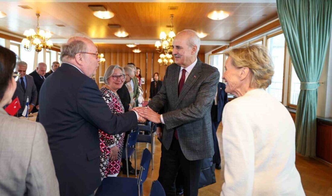 TBMM Başkanı Numan Kurtulmuş, Finlandiya’nın başkenti Helsinki’de bulunan Finlandiya İslam