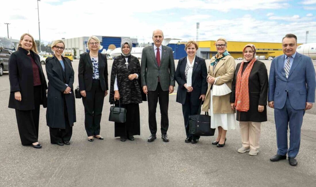 Türkiye Büyük Millet Meclisi Başkanı Numan Kurtulmuş, Finlandiya’nın başkenti Helsinki’ye