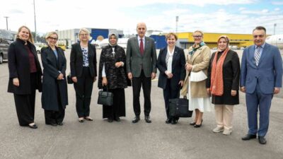 Türkiye Büyük Millet Meclisi Başkanı Numan Kurtulmuş, Finlandiya’nın başkenti Helsinki’ye