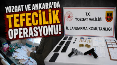 Yozgat İl Jandarma Komutanlığı ekipleri, organize suç mali altyapılarına ve