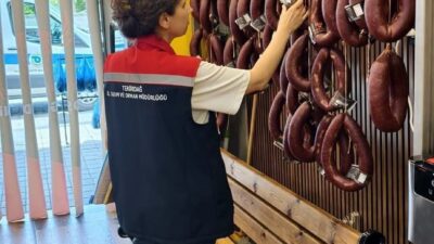 Tekirdağ İl Tarım ve Orman Müdürlüğü çalışanları, halkın güvenilir gıdaya