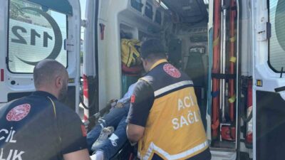 Tekirdağ’ın Muratlı ilçesinde bugün meydana gelen trafik kazasında bir motosiklet