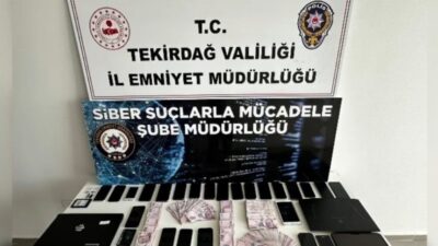 Yasa dışı bahis faaliyetlerine karşı yapılan operasyon, Tekirdağ merkezli 2