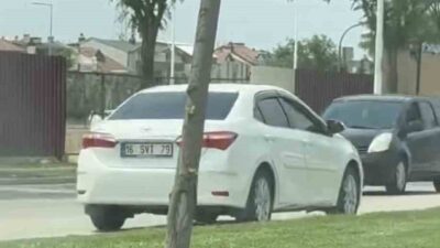Bursa’da bir sürücü, trafik kurallarını ihlal ederek ters istikamette ilerleyince