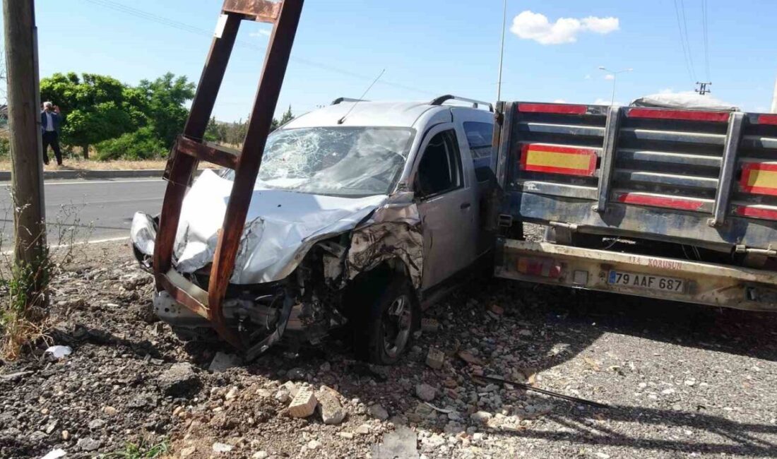 Kilis’te meydana gelen bir trafik kazasında, iddiaya göre ters yönde