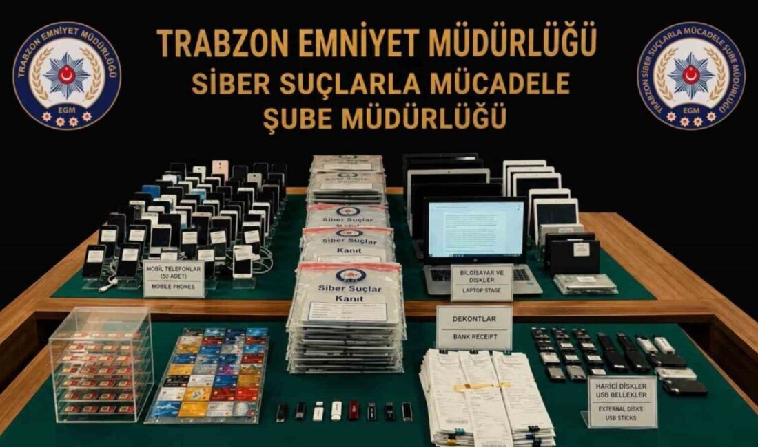Trabzon merkezli 11 ilde düzenlenen operasyonda 34 kişi yasa dışı