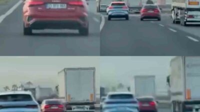 Mersin’de, ehliyetsiz bir sürücünün trafiğe yönelik tehlikeli hareketleri sonucunda toplamda