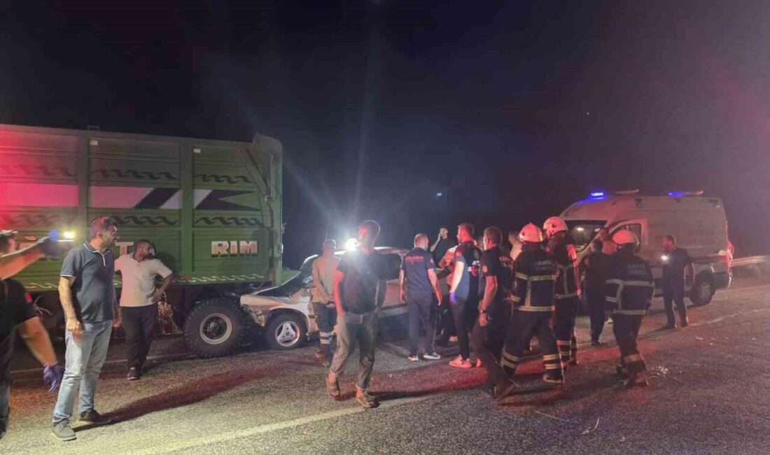 Adıyaman-Samsat karayolunda meydana gelen trafik kazasında bir kişi hayatını kaybetti