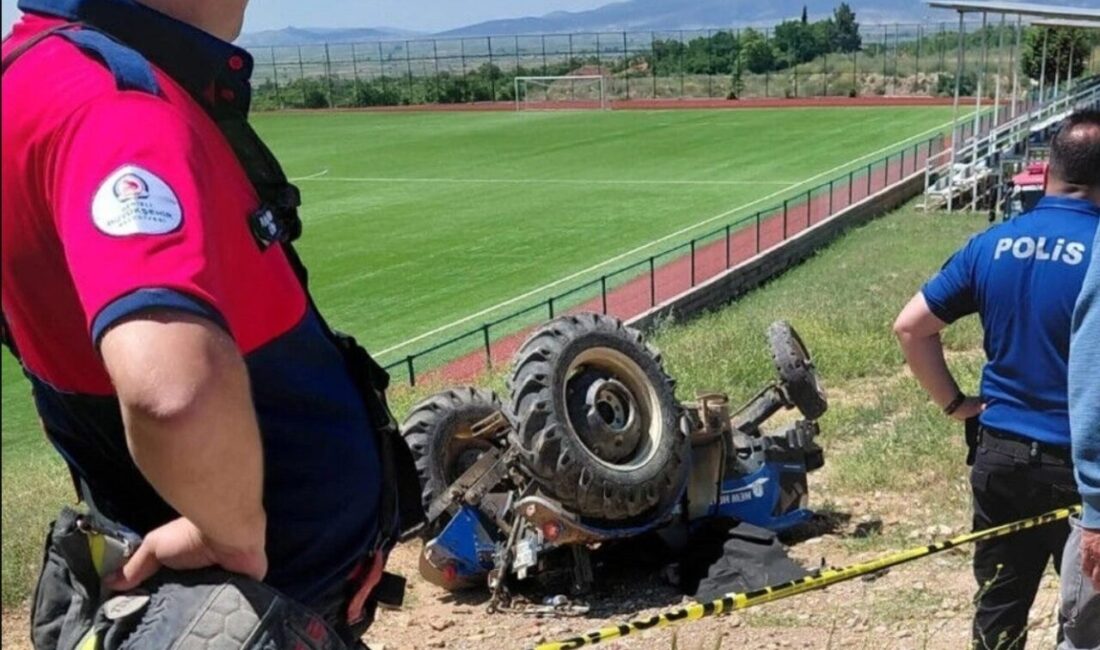 Denizli’nin Baklan ilçesinde, 12 yaşındaki bir çocuğun traktör kazasında hayatını