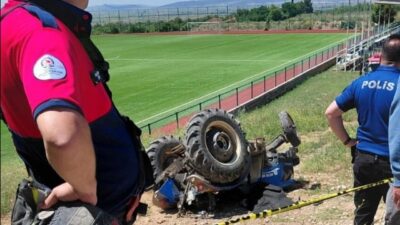 Denizli’nin Baklan ilçesinde, 12 yaşındaki bir çocuğun traktör kazasında hayatını