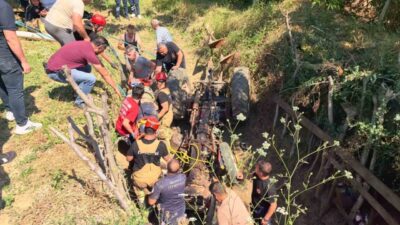 Bursa’nın İnegöl ilçesinde meydana gelen traktör kazasında yaşlı bir adamın