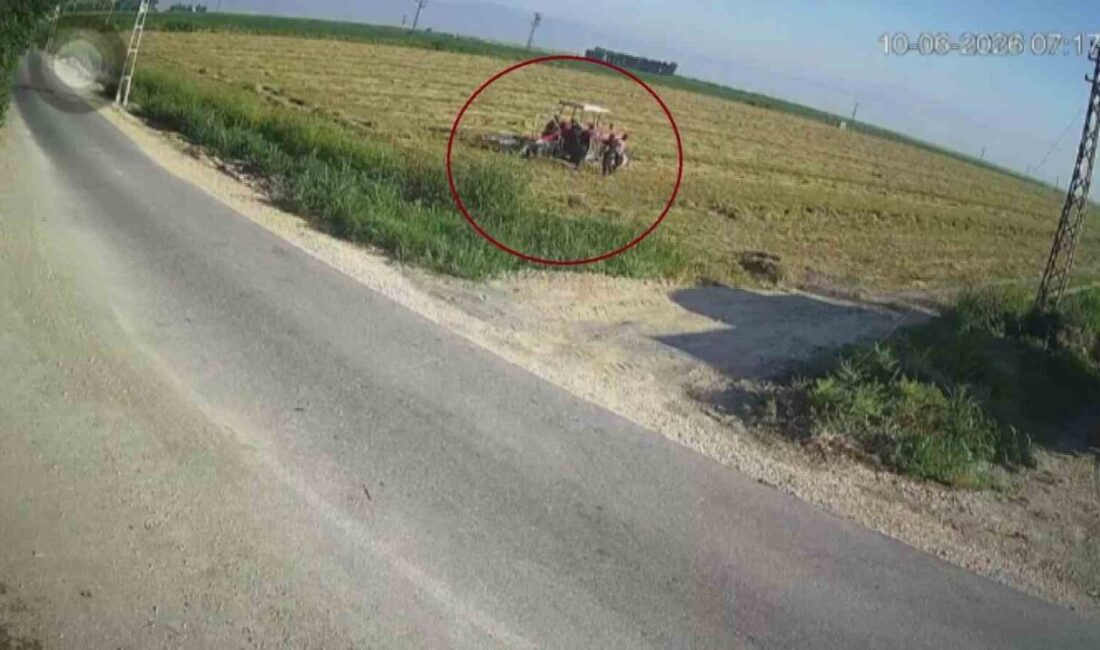 Antakya ilçesinde yaşanan olayda, bir çiftçi traktörün pulluğuna takılarak ölümle