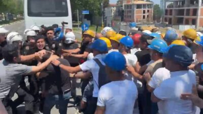 Uzunköprü ilçesinde faaliyet gösteren Kiremitçiler Grup bünyesinde çalışan işçiler, iddialarına