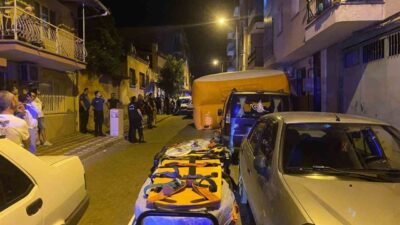 Manisa’nın Turgutlu ilçesinde bir apartmanın üçüncü katından atlayan bir şahıs