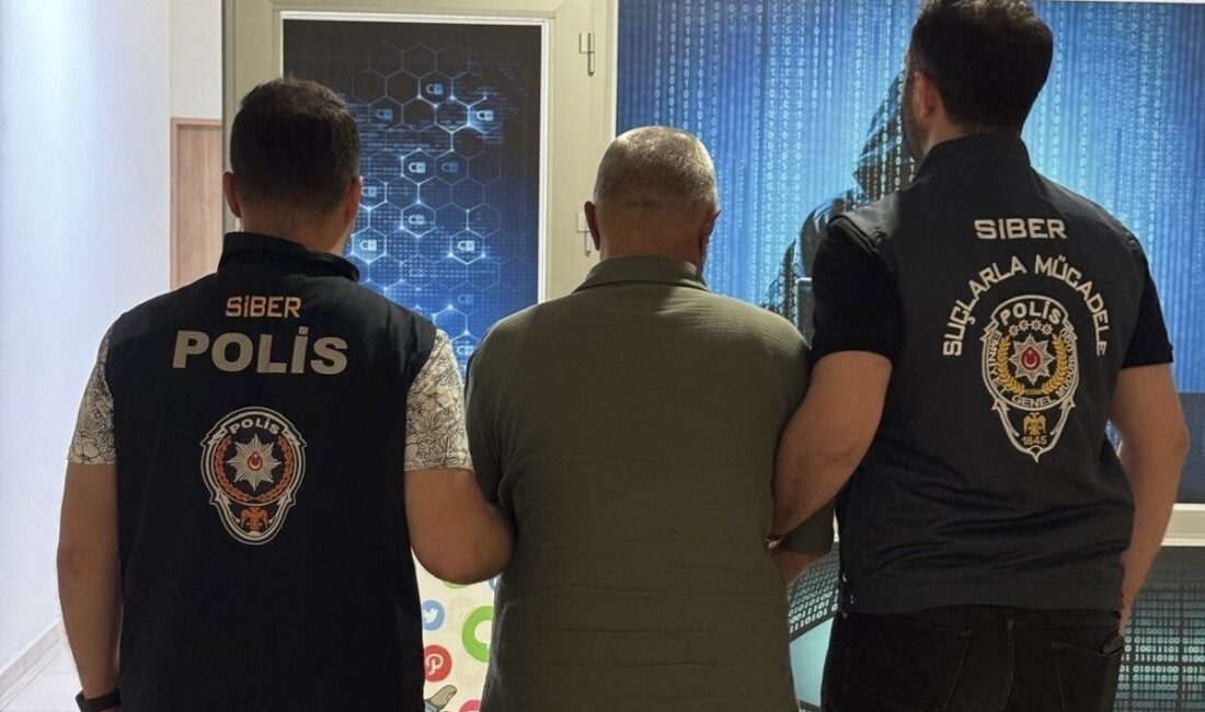 Uşak ilinde, siber suçlarla mücadele ekipleri tarafından gerçekleştirilen bir operasyonda,