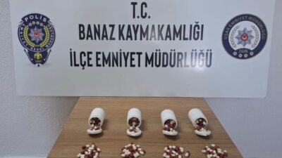 Banaz ilçesine bağlı Uşak’ta polis ekipleri tarafından “dur” ihtarına uymayarak