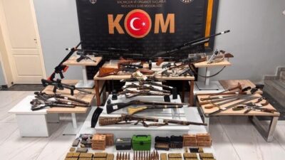 Uşak ilinde polis ekipleri tarafından gerçekleştirilen operasyonda bir iş yeri
