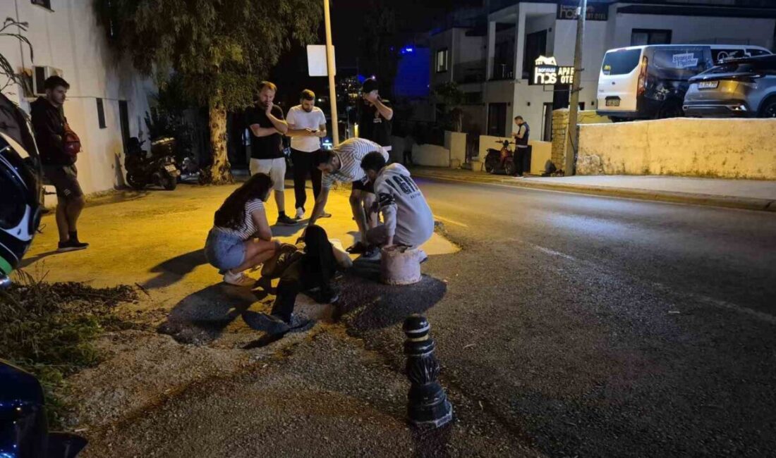 Bodrum ilçesinde bir uygulama noktasından kaçan ve bir polis ile