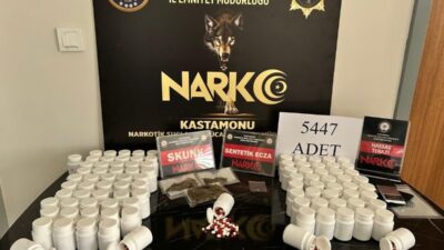 Kastamonu’da düzenlenen uyuşturucu operasyonu kapsamında gözaltına alınan şahıslar hakkında 15