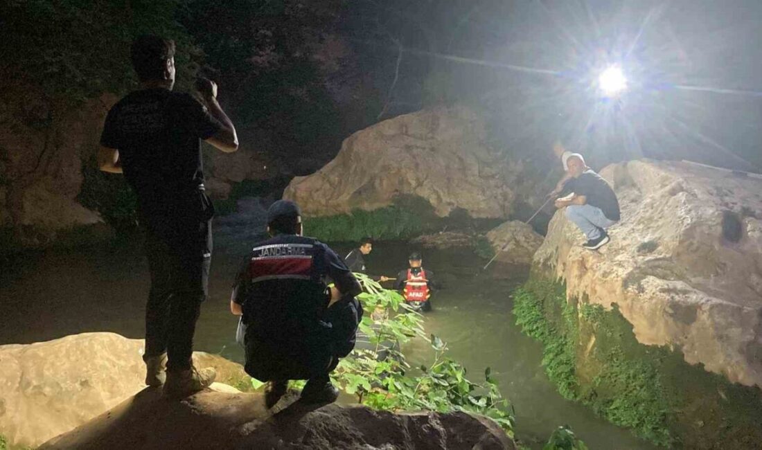 Mersin’de bir vadi içerisinde akıntıya kapılarak kaybolan 15 yaşındaki çocuk