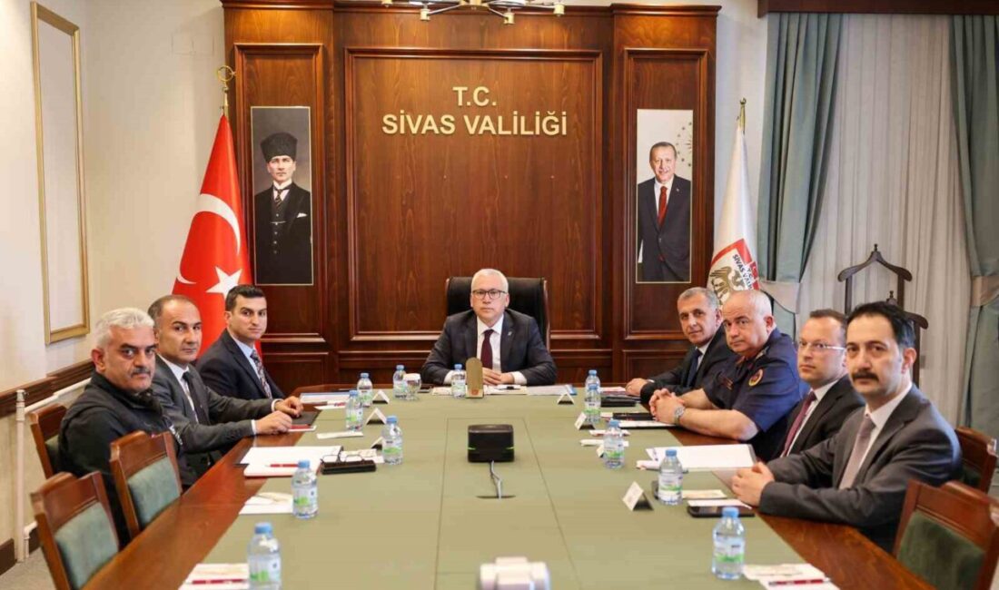 Sivas Valisi Yılmaz Şimşek, güvenlik ve kamu düzeninin sağlanması amacıyla