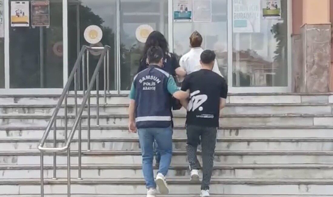 Samsun’un Vezirköprü ilçesinde meydana gelen bir hırsızlık olayında, bir evden