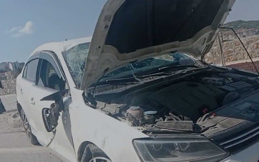 Bilecik’te meydana gelen trafik kazasında bir kişi yaralandı. Otomobilin virajı