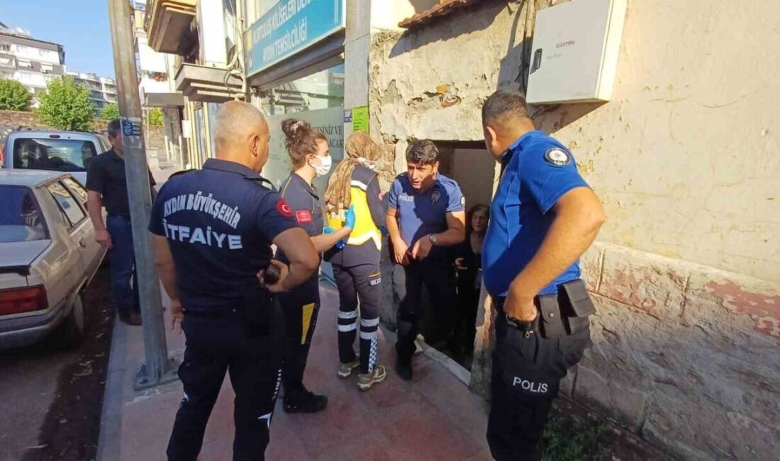 Aydın’ın Efeler ilçesinde, itfaiye ekiplerini harekete geçiren yoğun duman ihbarı