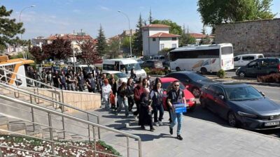 Nevşehir merkezli 27 ilde düzenlenen eş zamanlı operasyonda, yasa dışı
