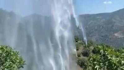 Nazilli ilçesinde çıkan yangın, yemek pişirmek için yakılan ateşin kontrolsüzce