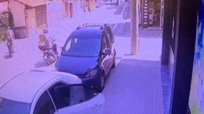 Bursa’nın İnegöl ilçesinde mazot dökülmesi sonucu meydana gelen iki ayrı
