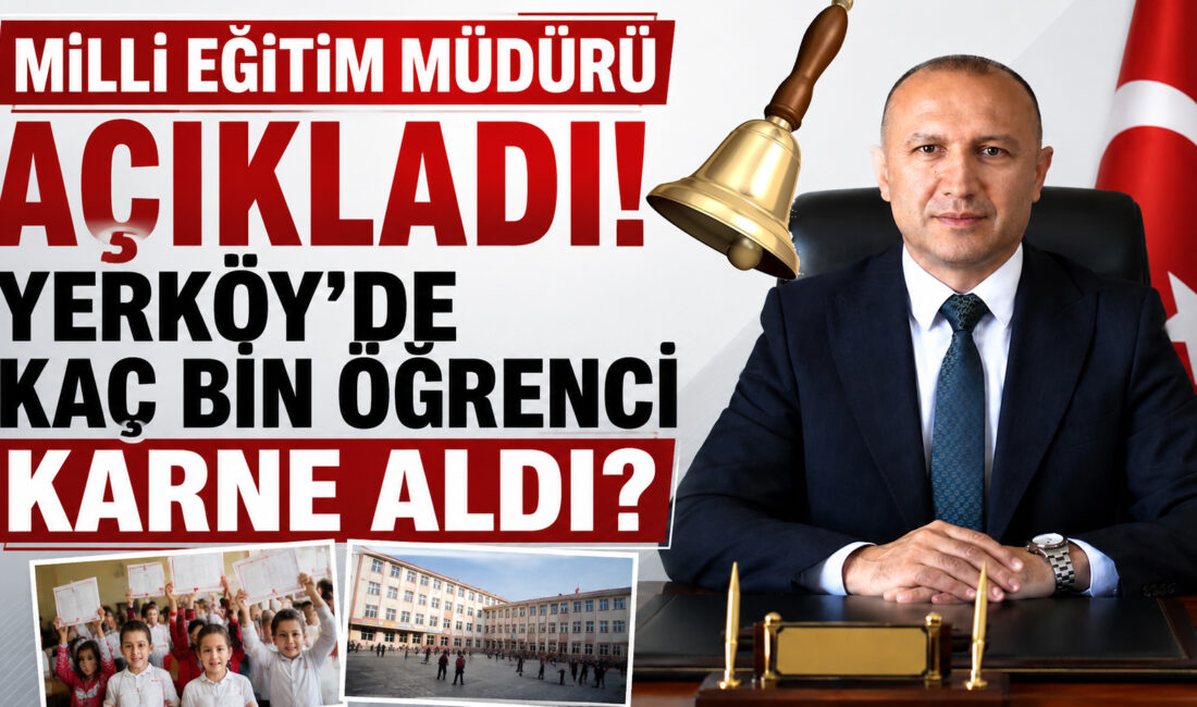 Yerköy ilçesinde 2025-2026 eğitim-öğretim yılının sona ermesiyle birlikte binlerce öğrenci
