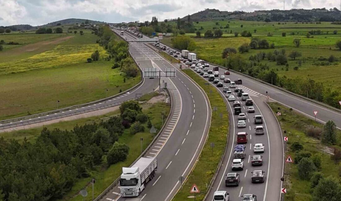 Kurban Bayramı tatilinin sona ermesiyle birlikte Karabük’teki Kemikli Rampaları’nda dönüş