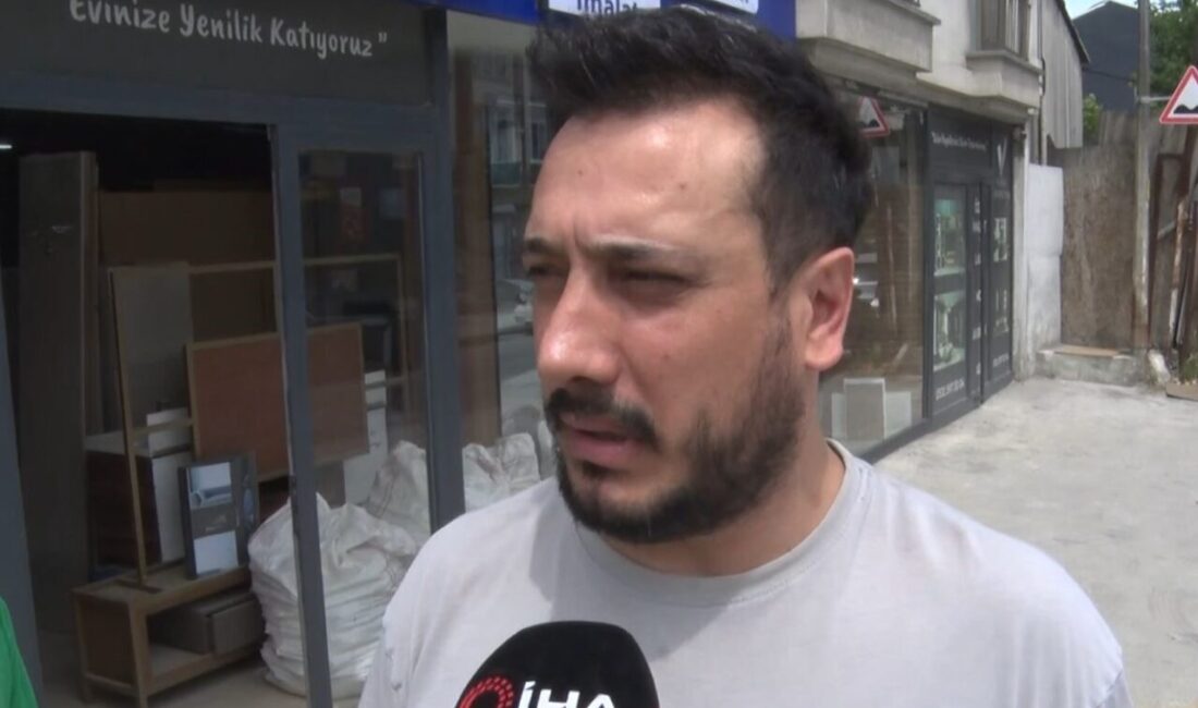 Beylikdüzü’nde yaşandığı iddia edilen olayda, bir sürücünün yokuş aşağı hızla