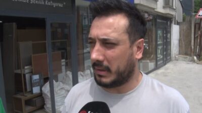 Beylikdüzü’nde yaşandığı iddia edilen olayda, bir sürücünün yokuş aşağı hızla