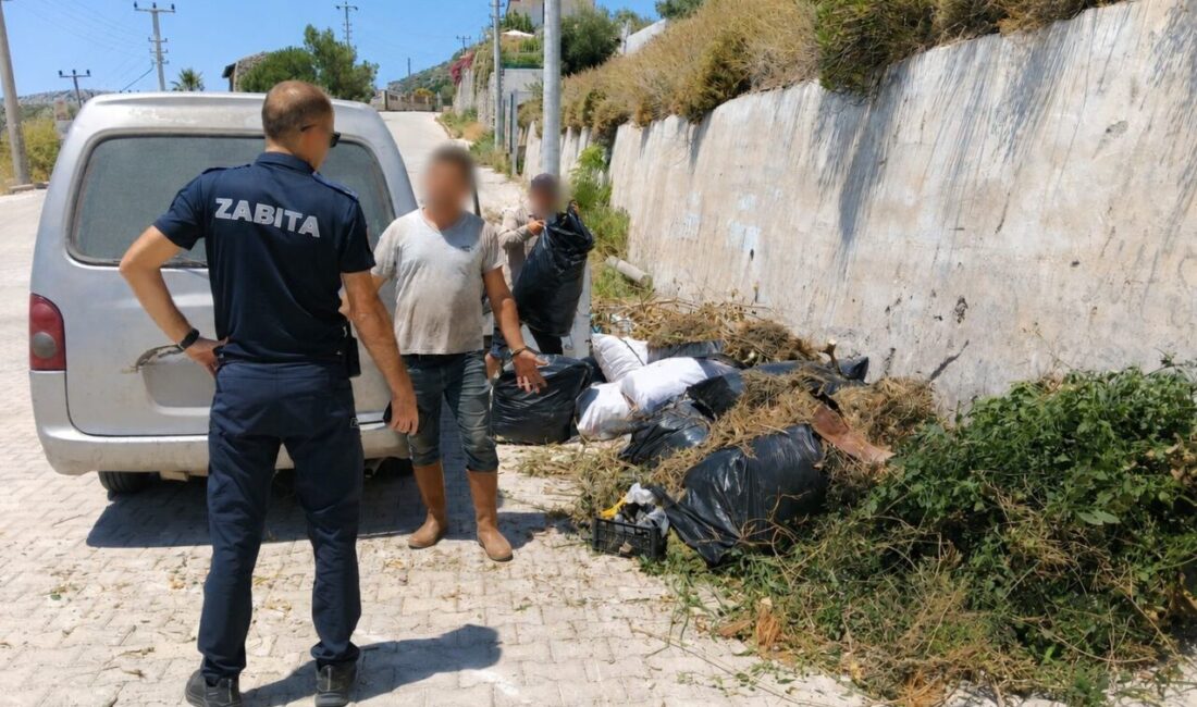 Marmaris Belediyesi Zabıta Müdürlüğü ekipleri tarafından gerçekleştirilen denetimlerde, bazı noktalara