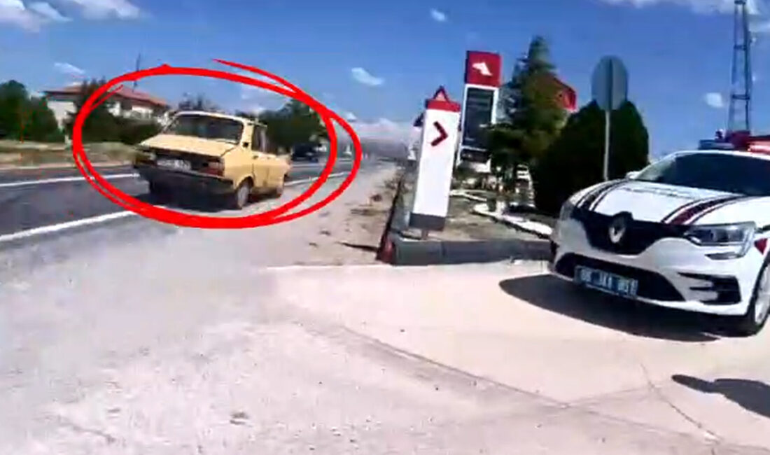 Yozgat’ın Boğazlıyan ilçesinde filmleri aratmayan bir trafik cezası olayı yaşandı.
