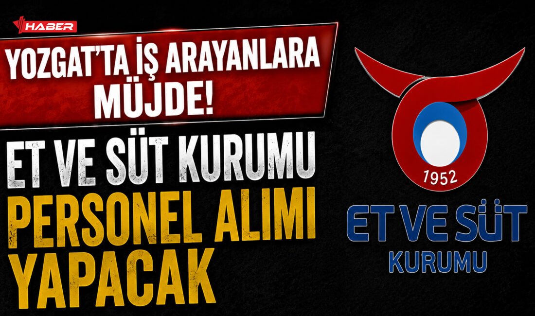 Yozgat iş ilanları arasında dikkat çeken yeni bir duyuru yayımlandı.