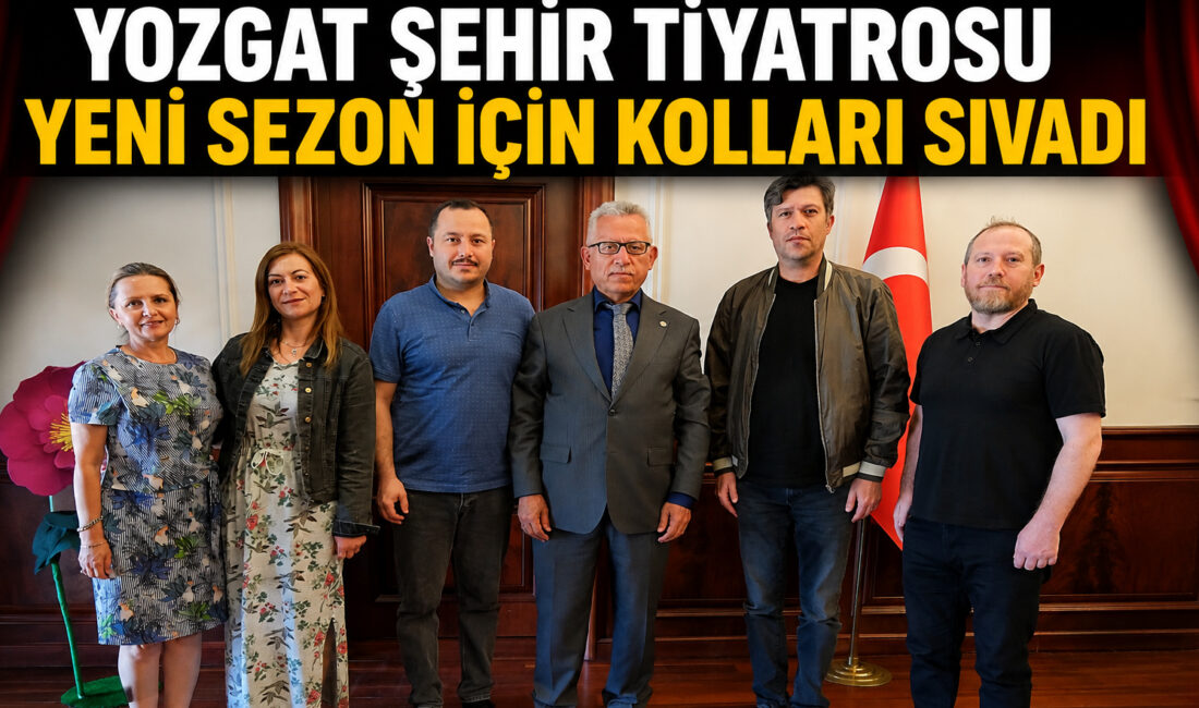 Yozgat Belediyesi Şehir Tiyatrosu oyuncuları, geride bıraktıkları başarılı ve yoğun