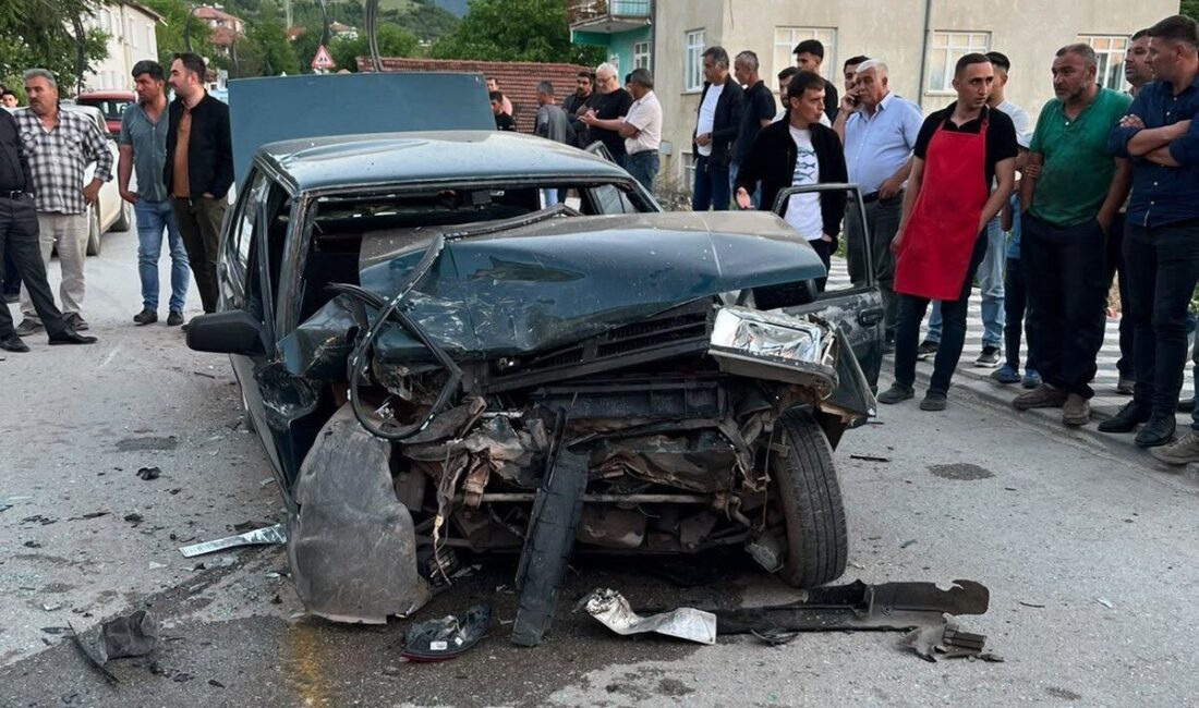 Aydıncık ilçesinin Danlıdağ Mahallesi’nde meydana gelen kaza, freni patlayan bir