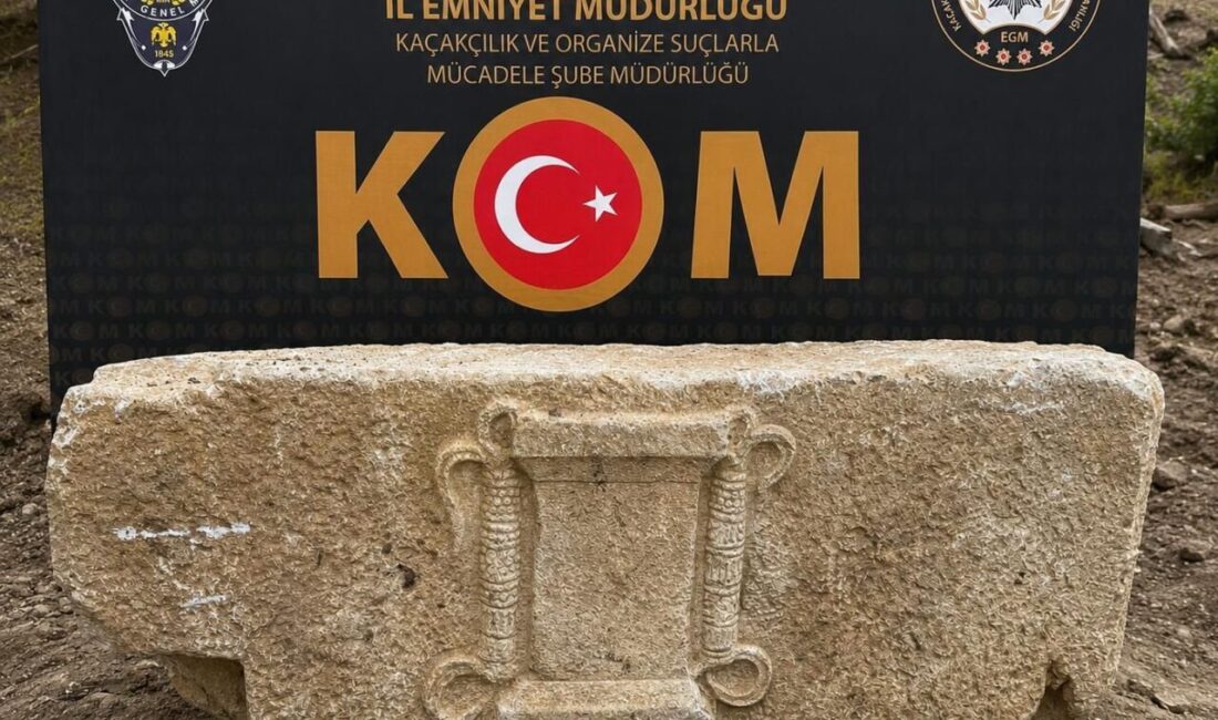 Yozgat’ın Aydıncık ilçesinde, önemli bir tarihi eser olan bir lahit