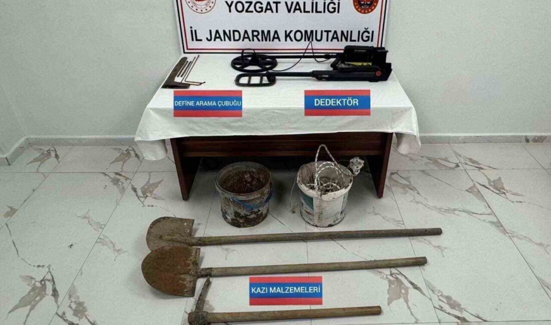 Yerköy ilçesinde kaçak kazı yapan 7 şüpheli yakalandı. Yerköy İlçe
