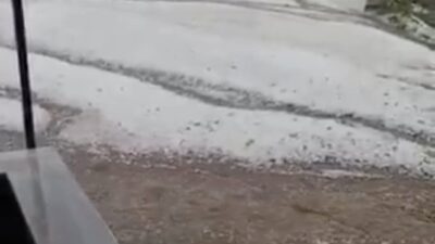 Yerköy ve Şefaatli ilçelerinde meydana gelen dolu ve şiddetli yağışlar