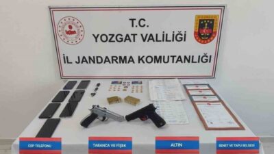 Yozgat İl Jandarma Komutanlığı ekipleri, tefecilere yönelik bir operasyon düzenleyerek