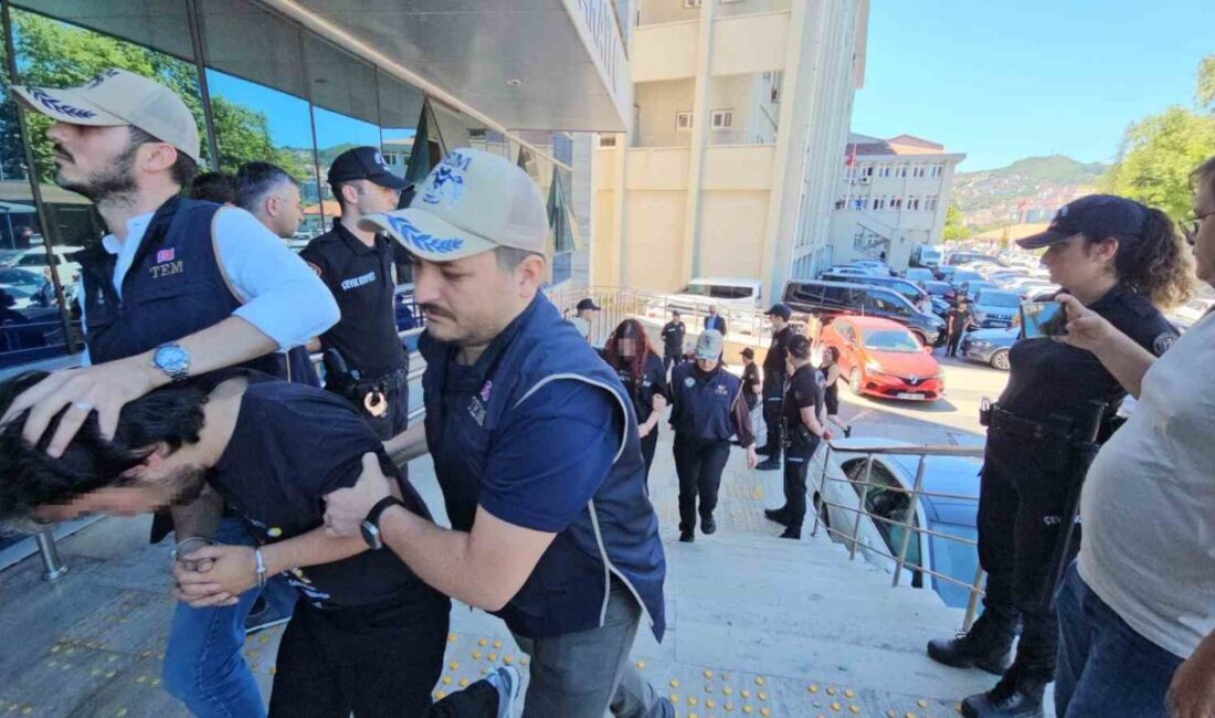 Zonguldak’ta polis ekipleri tarafından yasa dışı sol terör örgütlerine yönelik