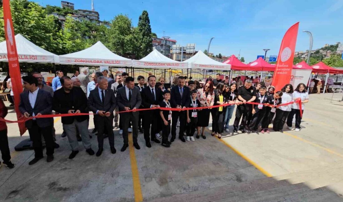 Zonguldak İl Milli Eğitim Müdürlüğü tarafından düzenlenen Bilim Fuarı Festivali,