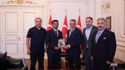 Çiçekdağı MHP İlçe Başkanı Mustafa Kılıçay ve Ülkü Ocakları Başkanı