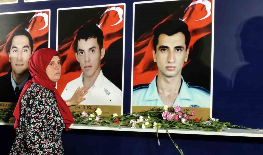 15 Temmuz şehidi Halil Işılar’ın annesi Hülya Işılar, Ankara Emniyet